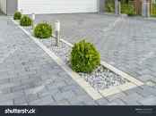 A new driveway just been laid.