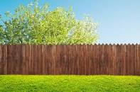 Panels of fences just been erected.