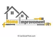 A Home improvement signage.