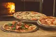 Pizza in an Italian Restaurant