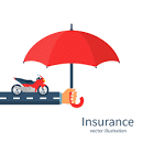 Logo about getting motorcycle insurance.