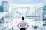 A person looking at all the projects to plan.