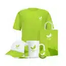 Clothing that has personalised print on promotional items.