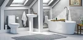 Image of a fitted bathroom suite.