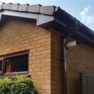 Showing a quality job done on the side of roof by Assured roofing