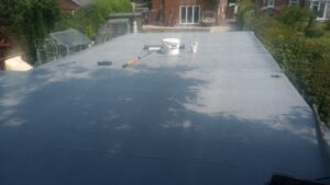 Flat roofing done by J James Roofing