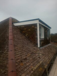 Re-tiled roof by J James Roofing