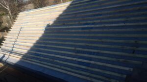Baton work for tiling a roof by J James roofing