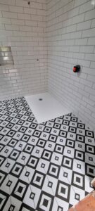 Bathroom tiling done Coventry tiling in warwickshire